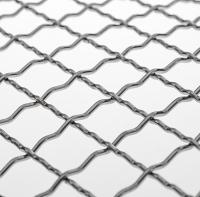 Siatka nierdzewna tkana oczko 10 x 10 mm drut 1,4mm 0,5m²