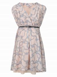 BELLYBUTTON материнство платье для беременных до колена без рукавов розовый