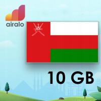 Airalo - Voucher Kod Karta eSIM - Internet Roaming - Oman - 10GB 30 dni