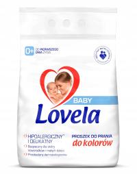 Hipoalergiczny proszek do prania Lovela dla niemowląt 0+ kolor 4,1 kg