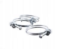 Спиральный гофрированный шланг хомут 40 мм 3шт