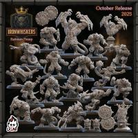 Iron Whiskers – Complete Team - UGNI Miniatures