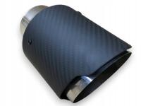 Końcówka Okrągła Ścięty Obejma Pojazdu Wlot 87mm Wylot 100mm Wylot 120mm