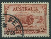 Australia 2 d. - 1834 - 1934 Merino Sheep