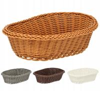 Овальная корзина 27X 20x8 см смешанные цвета для хлеба столовые приборы торт корзина