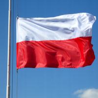 Флаг Польский Национальная 90 x 150 см, на Мачту (2)