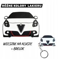 Zestaw prezentowy Alfa Romeo Giulietta Wieszak Brelok prezent dla kierowcy