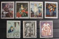 Zestaw znaczków Monako malarstwo sztuka L1