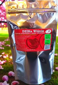 AKIA JERKY, Suszona Wieprzowina, mięso Wieprzowe o smaku Wiśniowym 250 G