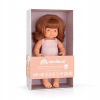 Miniland Lalka dziewczynka Europejka Rude włosy Colourful Edition 38 cm