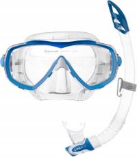 Cressi C/Set Estrella + Gamma zestaw do snurkowania niebieski One Size