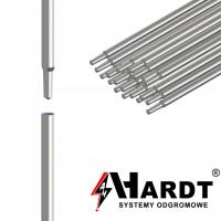 UZIOM Nierdzewny szpilka- 1,5m fi16