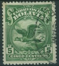 Bolivia 5 cts. - Ptak