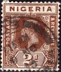 kol.bryt.Nigeria KGV 2 d.