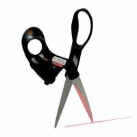 LASEROWE NOŻYCZKI NOŻYCE Z LASEROWĄ LINIJKĄ WSKAŻNIKIEM PRECYZYJNE CIĘCIE