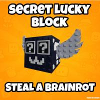 Secret lucky block | Steal a Brainrot | Roblox