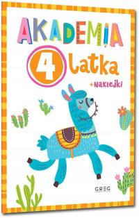 4-летняя академия - задания наклейки, Грег