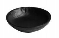 Salaterka/CZARKA/MISECZKA z melaminy NA DIP DIPÓWKA CZARNA JAK ŁUPEK 70 ml