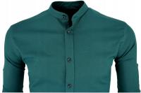 Рубашка Мужская Бутылочная Зеленая Элегантная 992 M