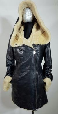 Naturalny kożuch mięciutkie lico komfort jagnięcy półprodukt M L