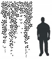 Szablon malarski tynkarski 250x120 wielkoformatowy Beton architektoniczny