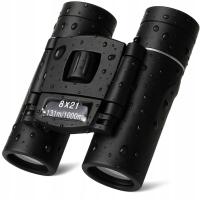 LORNETKA DLA DZIECI 8x21 DZIEŃ NOC SZKLANA OPTYKA + ETUI