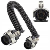 Спиральный провод для полуприцепа EBS / ABS 7 PIN 24V 4.5 m