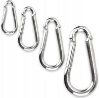 Karabińczyk bez zabezp. DIN5299C 7x70 ocynk 3szt