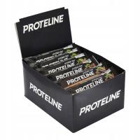 Baton proteinowy kawowy PROTELINE 24x40g - 26 g białka