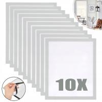 10 SZTUK RAMKA MAGNETYCZNA A4, MAGNETYCZNA RAMKA NA ZDJĘCIA A4 DO OBRAZÓW