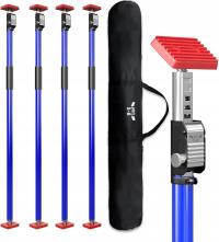 REGULOWANE PODPORY TELESKOPOWE 110-203cm. 4 szt. AREDE.