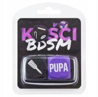 Кости БДСМ фиолетовый, подарок на День Святого Валентина