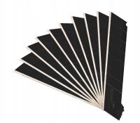 Ostrza do noża łamane wymienne czarne 18 mm Schmith