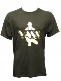 Vass T-Shirt Printed Khaki Green XXL