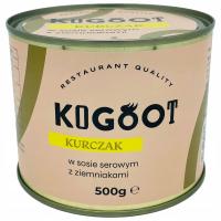 Żywność konserwowana Kogoot - Kurczak w sosie serowym z ziemniakami 500 g