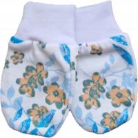 ŁAPKI NIEDRAPKI RĘKAWICZKI NIEMOWLĘCE BAWEŁNA