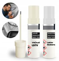 LD7V Zaprawka 2w1 VW Audi - Zestaw Do Naprawy Rys i Odprysków | BAZA + KLAR
