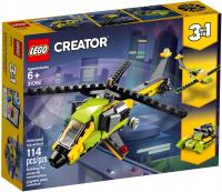 LEGO 31092 Creator 3w1 - Helikopter - Motorówka - Szybowiec