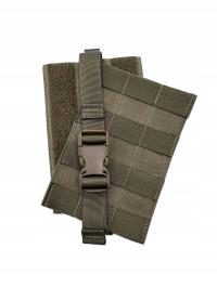 Съемная панель molle с липучкой 3x4 адаптер оливковый