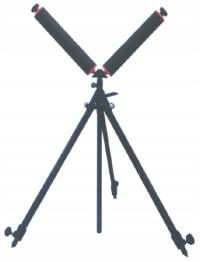 KONGER STOJAK TRÓJNÓG Z ROLKĄ TELESKOPOWE NOGI