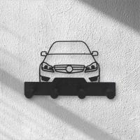 Wieszak na klucze Mercedes C Class - samochód półka ścienna ozdoba