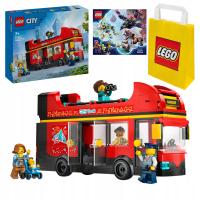 LEGO City 60407 красный двухэтажный туристический автобус сумка Lego каталог