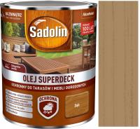 SADOLIN OLEJ SUPERDECK DO TARASÓW 0,75L DĄB