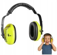 SŁUCHAWKI NAUSZNIKI dzieci WYSOKA OCHRONA REGULOWANE NIEUCISKAJĄCE LEKKIE