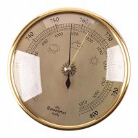 Barometr Profesjonalna solidna okrągła przenośna złota twarz o wysokiej wydajności