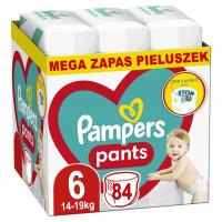 PAMPERS PANTS 6 размер детские подгузники 14-19 кг мега запас 84ШТ