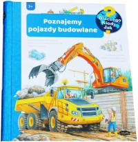 POZNAJEMY POJAZDY BUDOWLANE KSIĄŻKA Z OKIENKAMI WYDAWNICTWO SAM