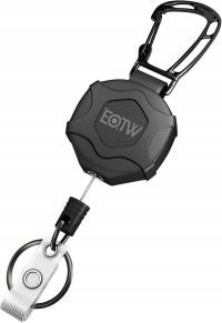 EOTW Wysuwanych breloków do kluczy, identyfikatora z linką stalową 70 cm