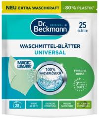 Dr Beckmann LISTKI PIORĄCE ! Waschmittel Magic UNIVERSAL 25szt. PRODU. z DE