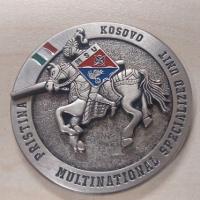 Medal coin KFOR MSU Carabinieri